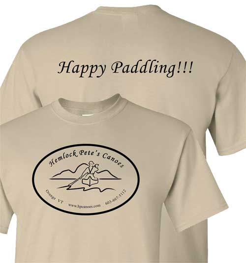 Hemlock Pete's t-shirt - Happy Paddling Hemlock Pete's t-shirt - Happy Paddling