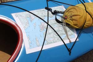 map on kayak