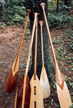 Hand-crafted paddles